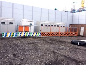 ケーソン工事用電気設備