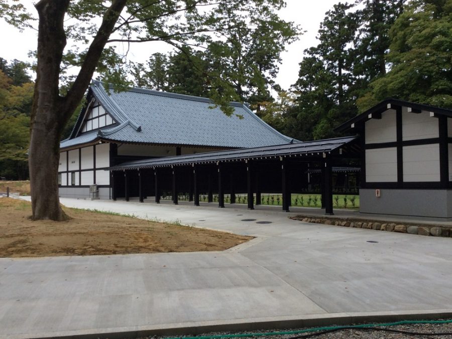 越後一宮　弥彦神社　弓道場