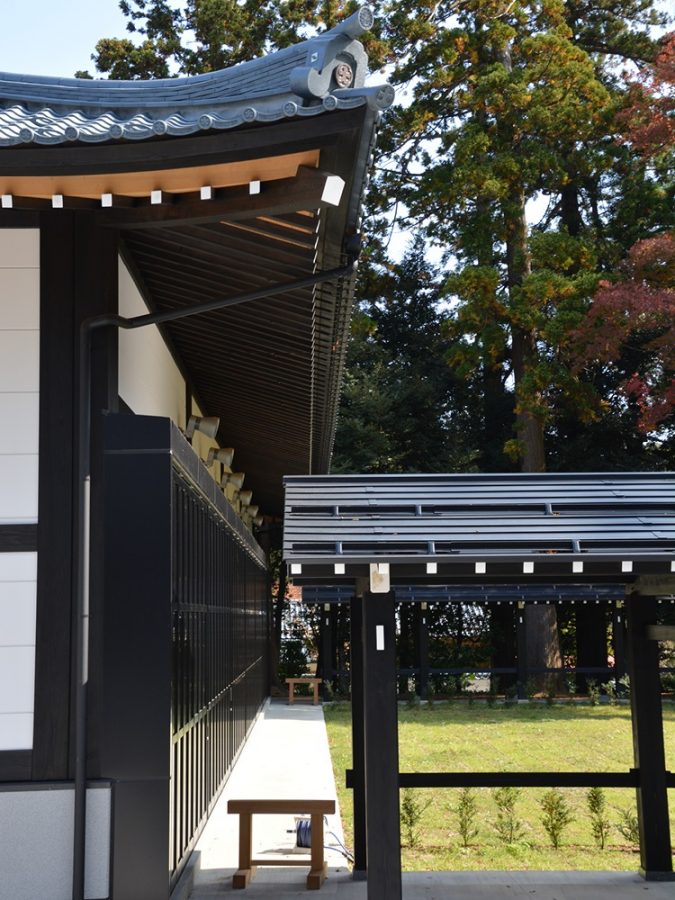 越後一宮　弥彦神社　弓道場
