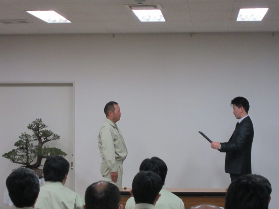 社長表彰