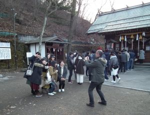 神頼みの前にパチリ