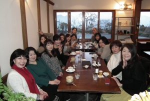 喫茶店にて