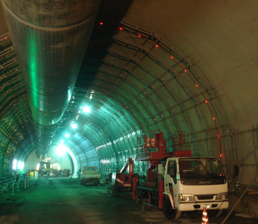 トンネル工事用電気設備